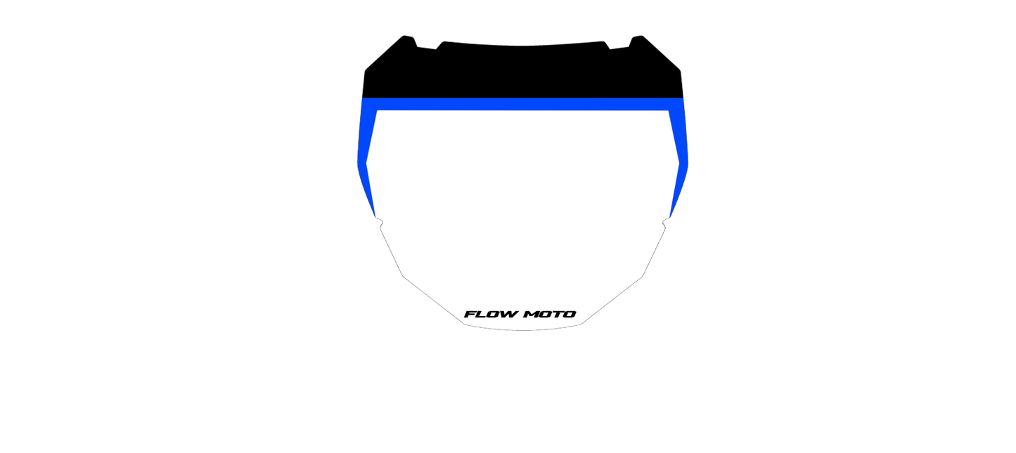 CUSTOM ODI NUMBER PLATE DECAL