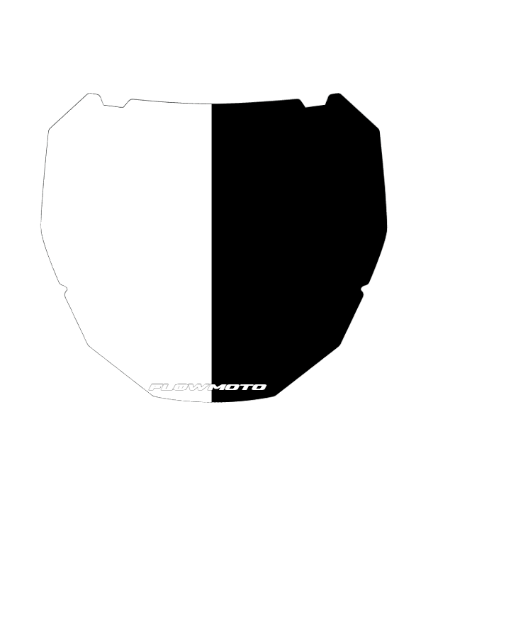 CUSTOM ODI NUMBER PLATE DECAL