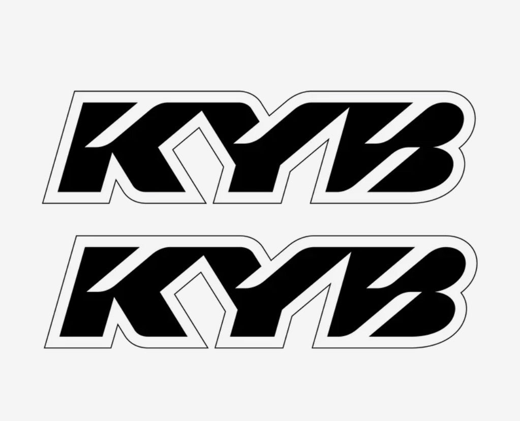 Kyb fork stickers