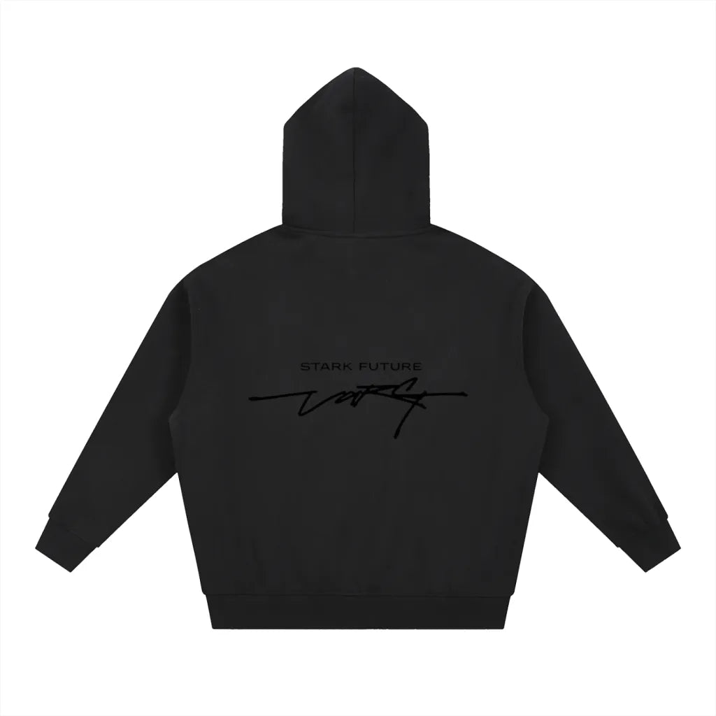 Flowmoto Oversized Fleece Boxy Hoodie