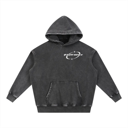 FlowMoto Snow Washed hoodie