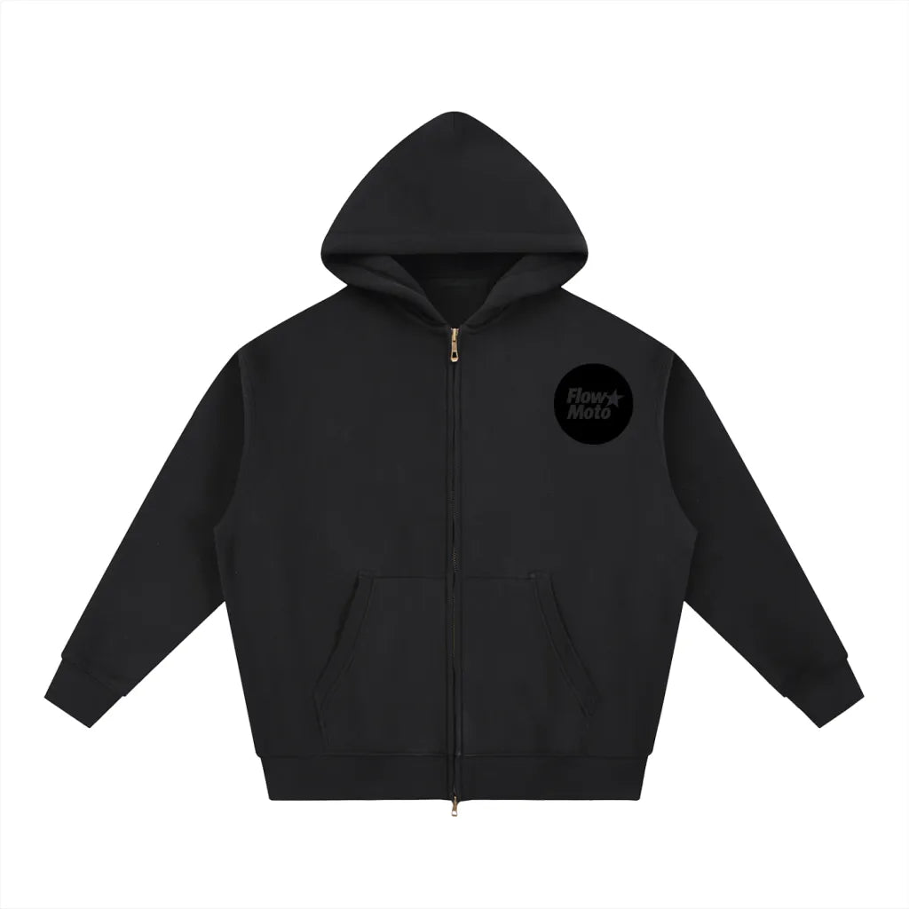 Flowmoto Oversized Fleece Boxy Hoodie