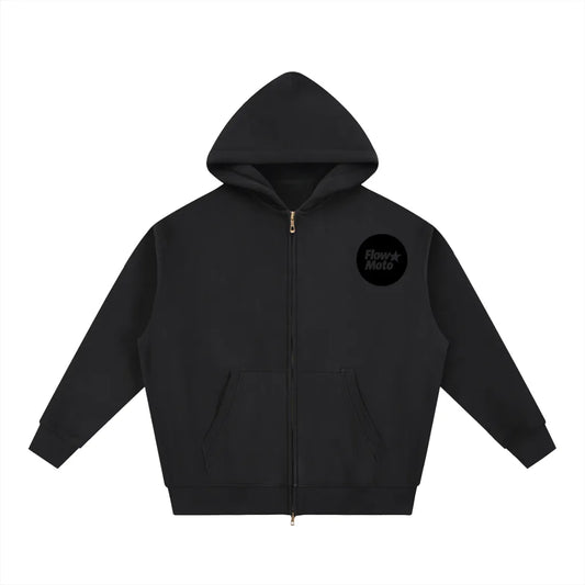 Flowmoto Oversized Fleece Boxy Hoodie