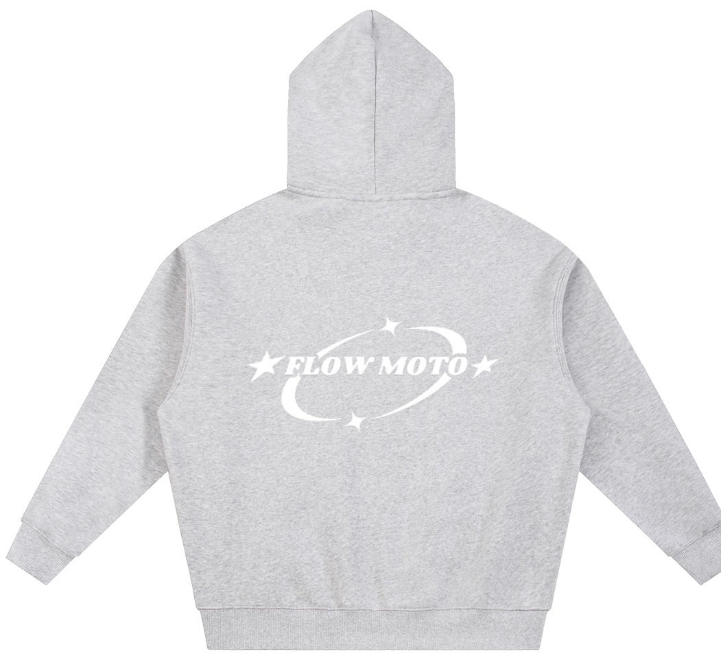Flowmoto Oversized Fleece Boxy Hoodie