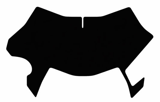 Ultra bee plate decal