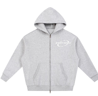Flowmoto Oversized Fleece Boxy Hoodie