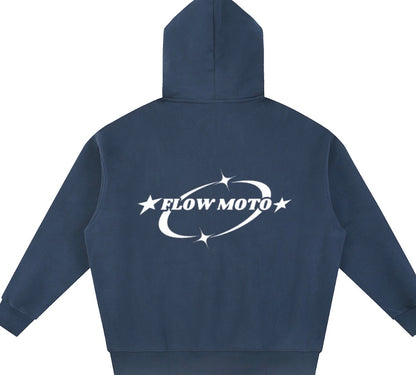 Flowmoto Oversized Fleece Boxy Hoodie