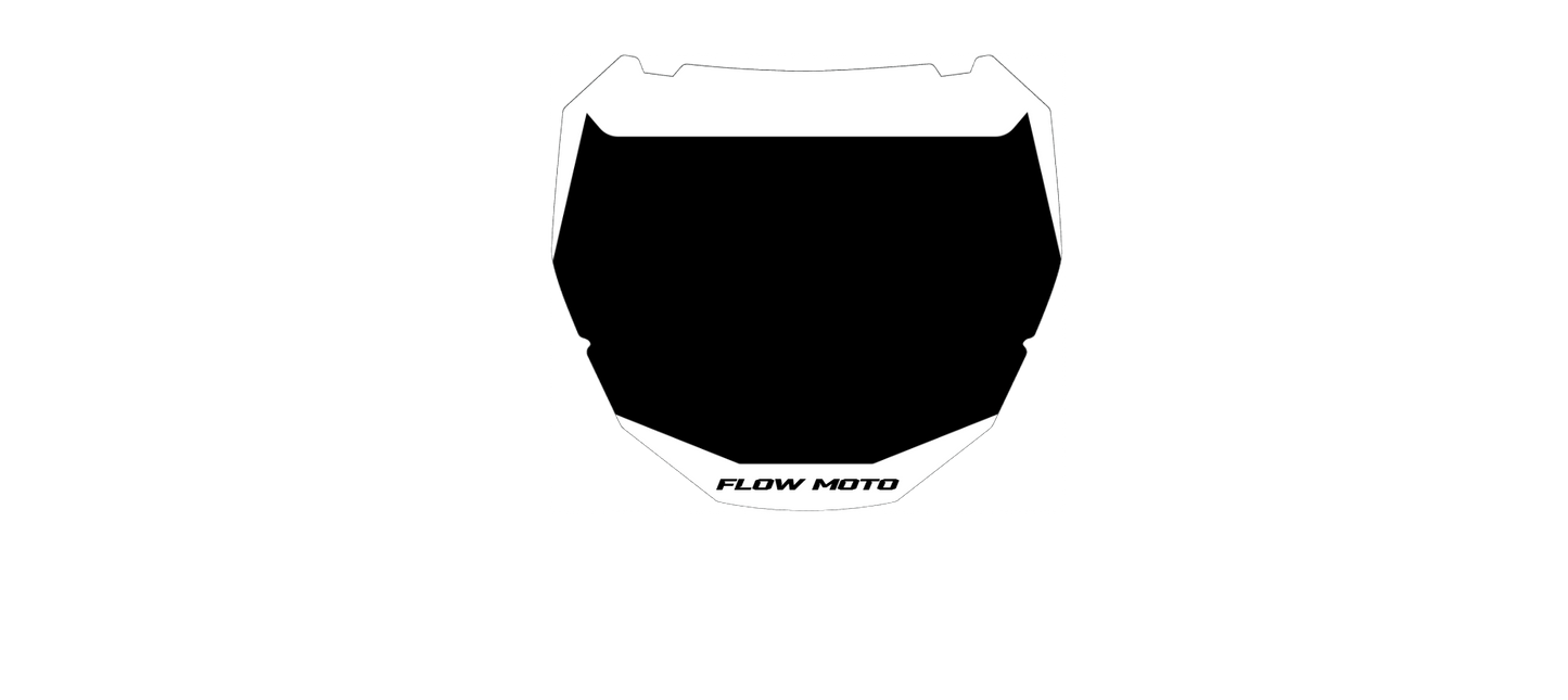 CUSTOM ODI NUMBER PLATE DECAL