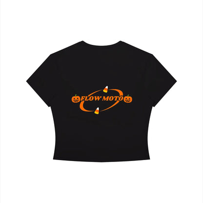 (LIMITED EDITION) FlowMoto Women's Crewneck Crop T-Shirt