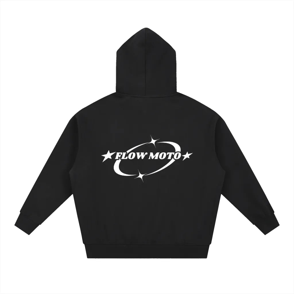 Flowmoto Oversized Fleece Boxy Hoodie