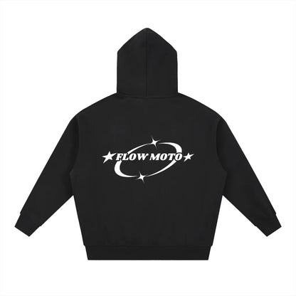Flowmoto Oversized Fleece Boxy Hoodie