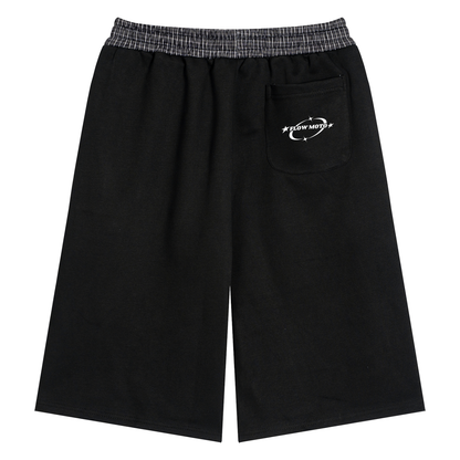 apparel Unisex Plaid Waistband Shorts