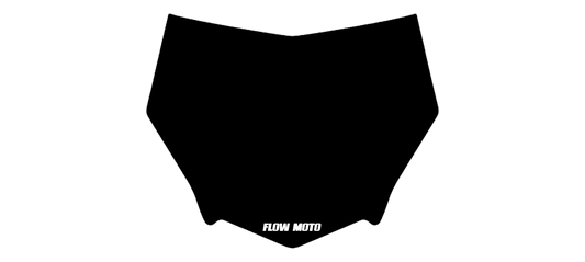 CUSTOM MotoCutz  NUMBER PLATE DECAL