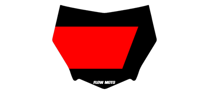 CUSTOM MotoCutz  NUMBER PLATE DECAL