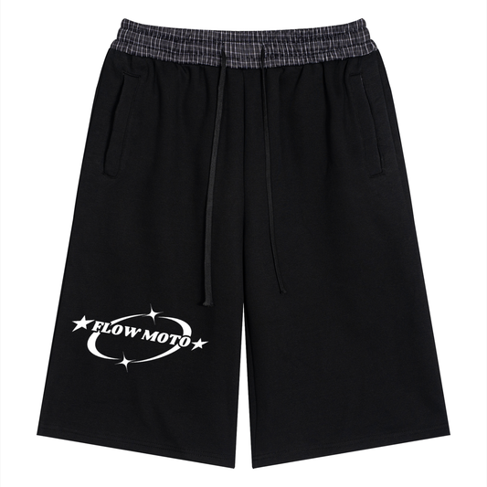 apparel Unisex Plaid Waistband Shorts
